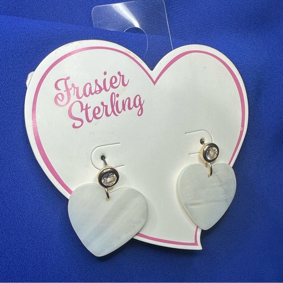 Fraiser Sterling, St. Barths Heart Earrings - Picture 5 of 5